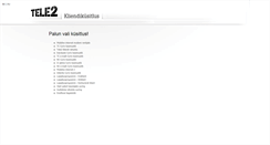 Desktop Screenshot of ankeet.tele2.ee