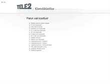 Tablet Screenshot of ankeet.tele2.ee