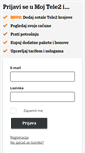 Mobile Screenshot of moj.tele2.hr
